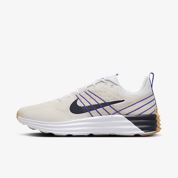 Men s White Nike Lunarlon Shoes. Nike IL